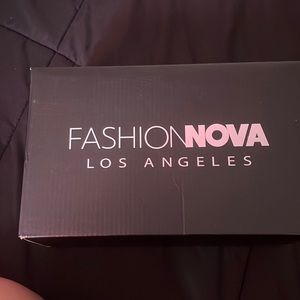 Clear Nude fashion nova heels GOING VIRAL MULES